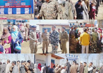 CRPF 179 Bn Praised for Organizing Free Medical Camp, Benefitting Hundreds in Wadoora  Sopore