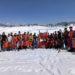 Kashmir University organised its first-ever inter-college skiing tournament in which atleast 15  colleges participated