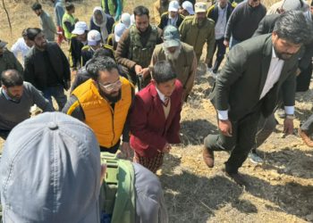 District Administration, Ganderbal, and NLCO Collaborate to Launch MEGA PLANTATION DRIVE with MISSION 50,000 and Restoration of springs in the area