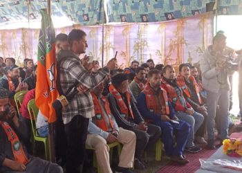 J&K BJP State Spokesperson Arun Kumar Gupta Addresses BJP Srinagar District Team on “White Paper” Illustrating Ten Years of Modi Government’s Progress
