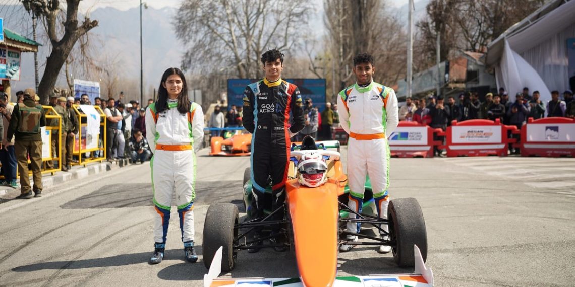 RPPL & JK Tyre host maiden showrun of Indian Racing Festival in Srinagar