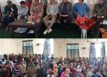 Awareness camp for PWD voters under SVEEP held at Sumbal Bandipora.