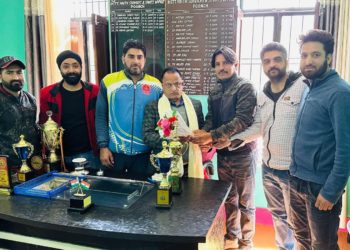 Sh. Mool Raj Uttam assumed the role of District Youth Services and Sports Officer in Poonch.
