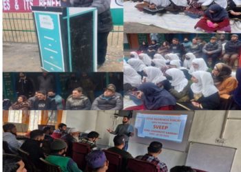 Lok Sabha Elections-2024: VAFs under SVEEP  organized in different educational Zones of Kupwara district