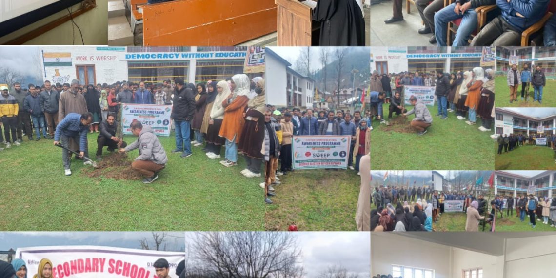 GDC Tangdar Hosts Mega SVEEP Festival, Launches Plantation Drive as Part of SVEEP Initiative