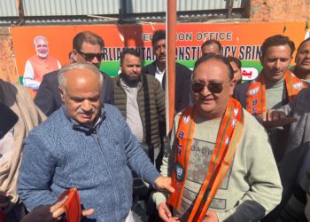 BJP J&K Felicitates Party Workers for Successful PM Visit