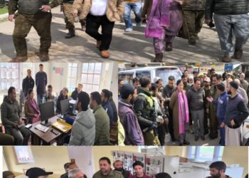 Lok Sabha Elections- 2024:  DEO Kupwara inspects Polling stations, Strong room at Lolab