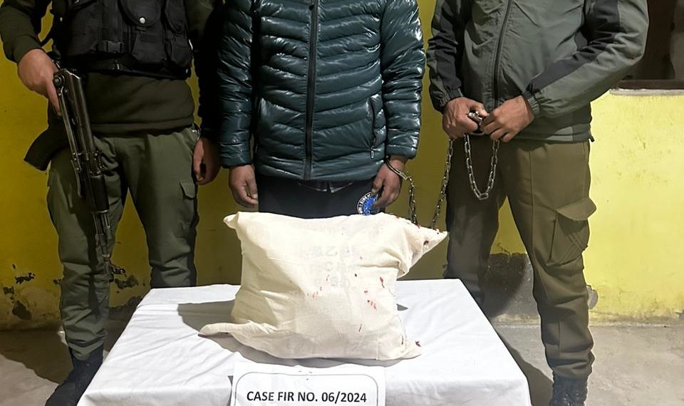 Police arrests drug peddler in Ganderbal; Psychotropic substance recovered