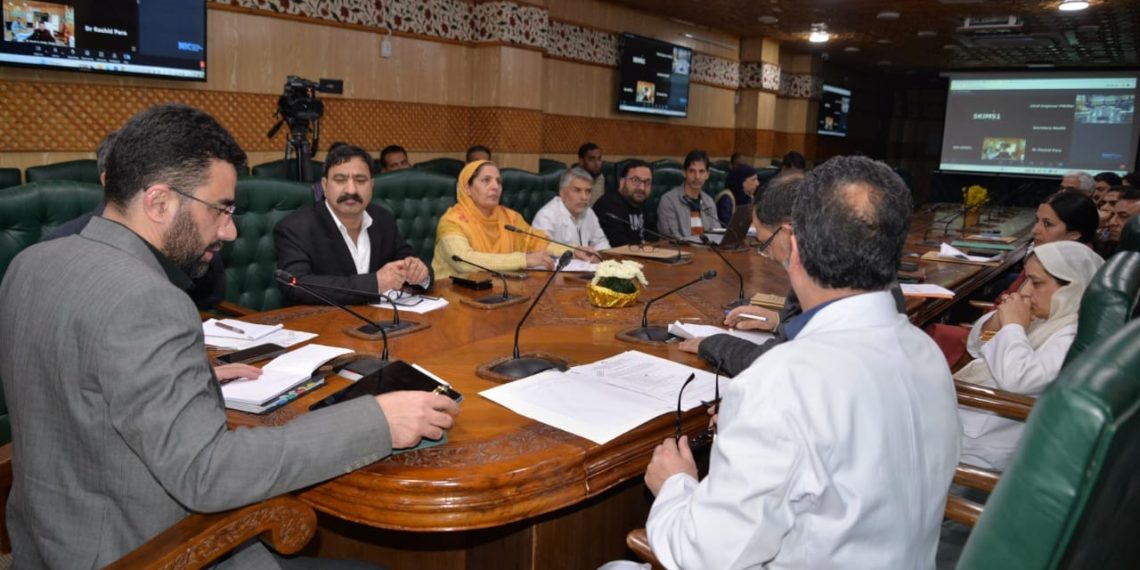 Secretary Health Reviews Critical Issues At SKIMS