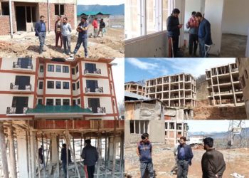 ADC Handwara inspects Transit Migrant Accommodations at Kulangam, Nutnussa