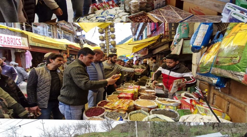Admin intensifies Market checking at Kupwara and other towns of district