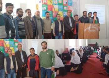 Election Awareness Programme (SVEEP) Conducted at Higher Secondary School Teetwal; Principal Ab Rashid Bhat and Coordinator Yasir Sadeeq Lead Efforts