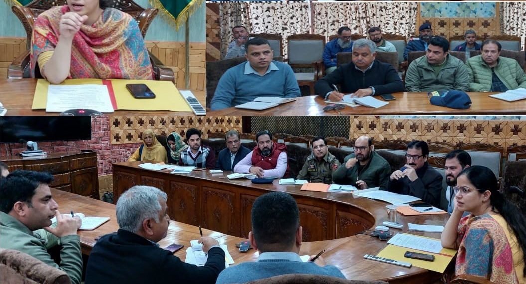 DC Kupwara chairs Road Safety Committee meeting, directs concerned to ensure zero tolerance against overloading, other traffic violations