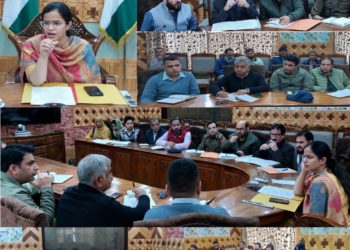 DC Kupwara chairs Road Safety Committee meeting, directs concerned to ensure zero tolerance against overloading, other traffic violations