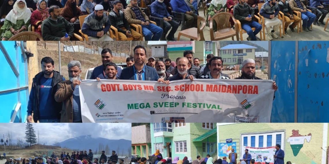 LOK Sabha Elections- 2024: District admin hosts Voters Awareness Program under SVEEP at Lolab, Keran