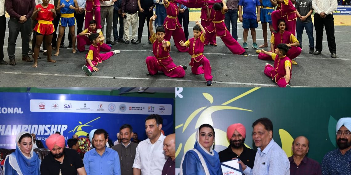 23rd Sub-Junior National Wushu Championship begins in Jammu