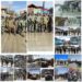 Police alongwith CAPF carried out flag marches in view of forthcoming parliamentary elections