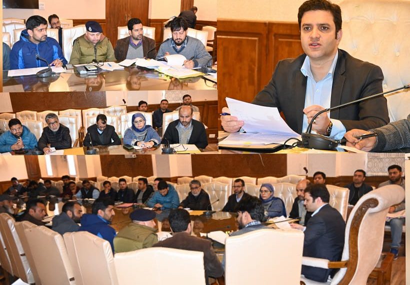 DC Kulgam chairs monthly NCORD meeting