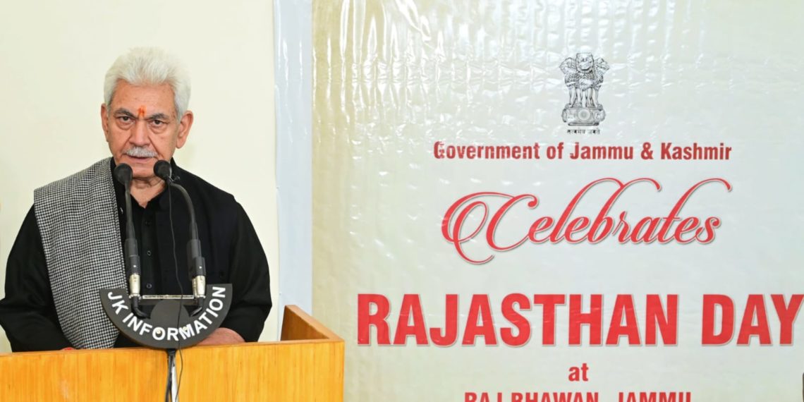 Raj Bhawan J&K celebrates Rajasthan Diwas