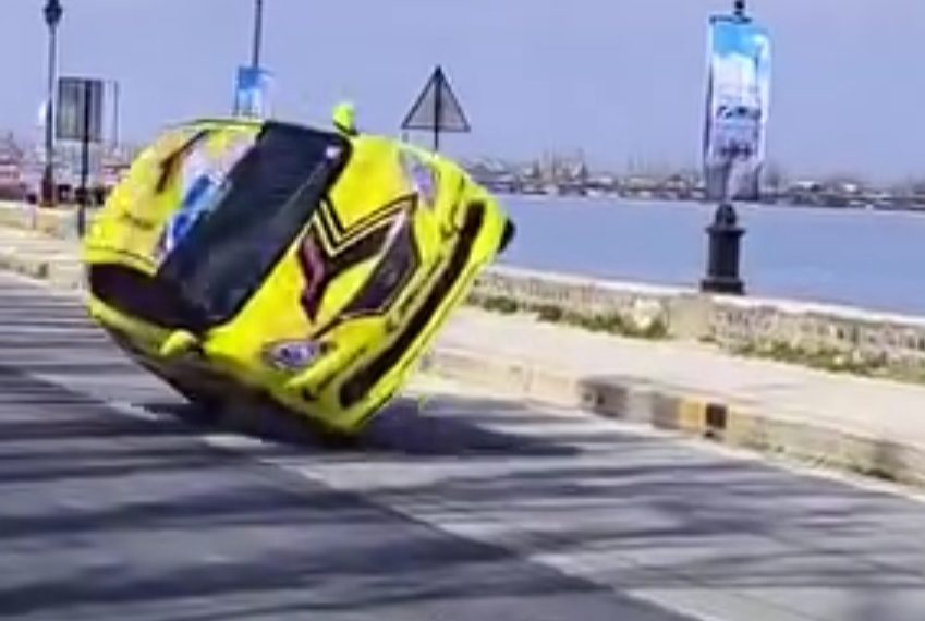 Two Formula 4 cars ram into barricades during demo run in J&K