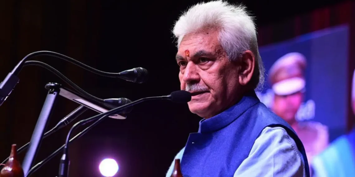 Lt Governor Sh Manoj Sinha addressed the launch ceremony of PM Suraj portal