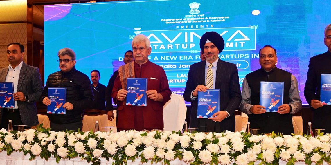 Lt Governor launches ‘New Jammu & Kashmir Start-up Policy- 2024-27’