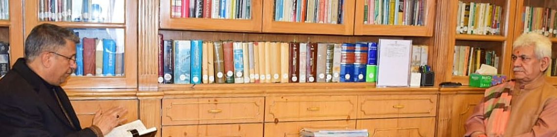 Vice Chairman DDC Kupwara calls on Lt Governor