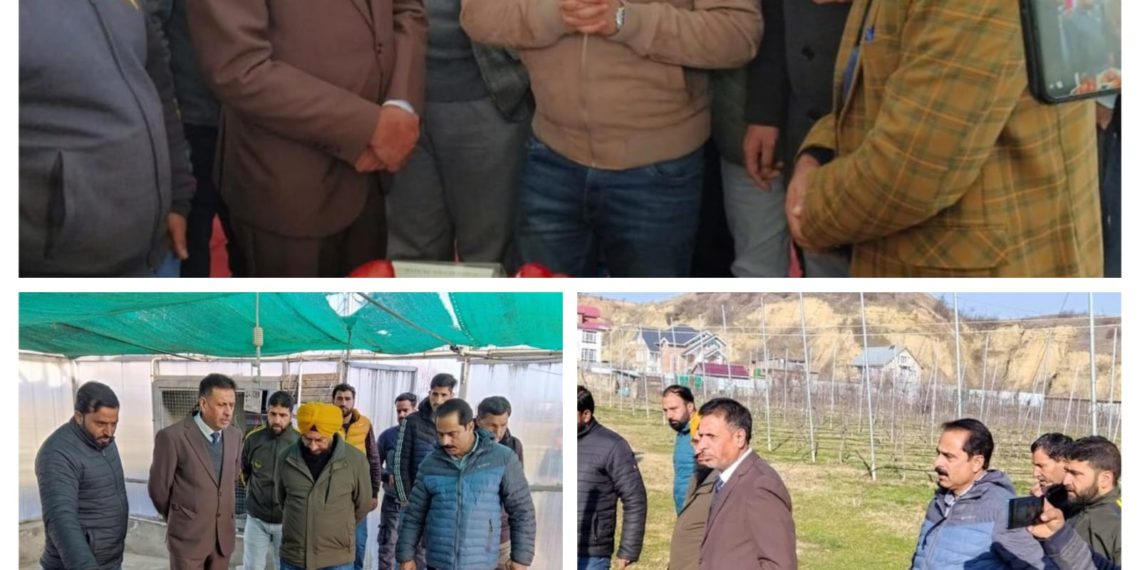 Mega Horticulture Awareness Programme held at Aglar Fruit Mandi Shopian