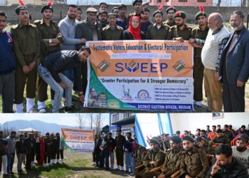 SVEEP Cell Kulgam engages Young Voters through varied Awareness Activities