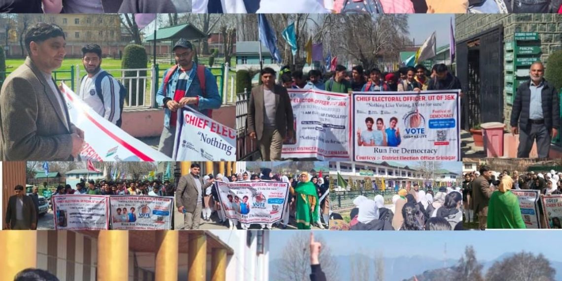 Series of activities held under SVEEP at Kothibagh and SP HSS