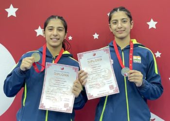 Khelenge Betiyaan Khilenge Betiyaan  Wushu Sisters Ayeera, Ansa clinch Gold Medal at Russian Moscow Stars Wushu International Championship