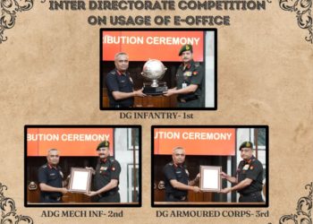 Transformation into a Digitised Paperless Environment in Offices of #IndianArmy