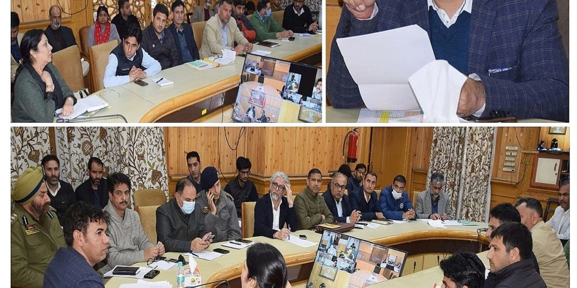 Div Com reviews arrangements for Shri Amarnath Ji Yatra-2024