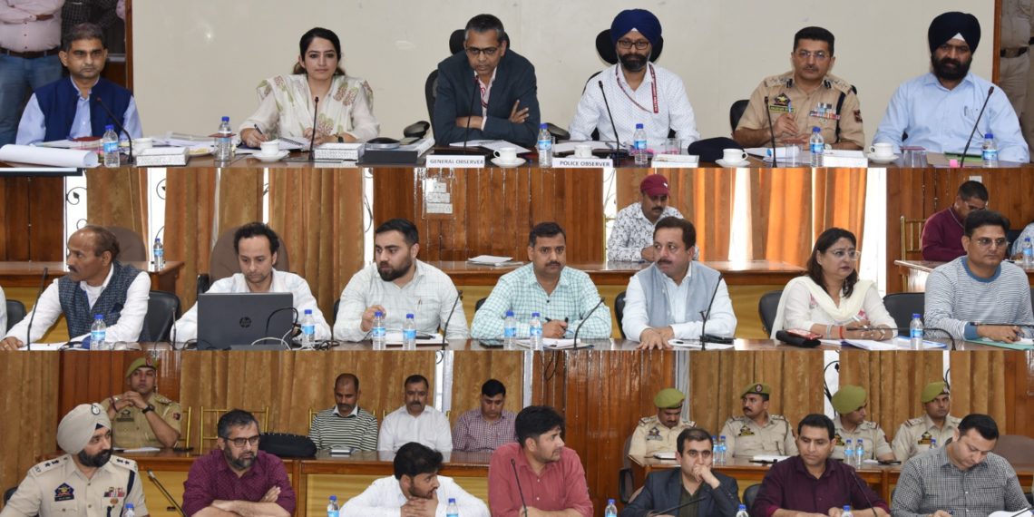 General Observer reviews election preparedness in Udhampur