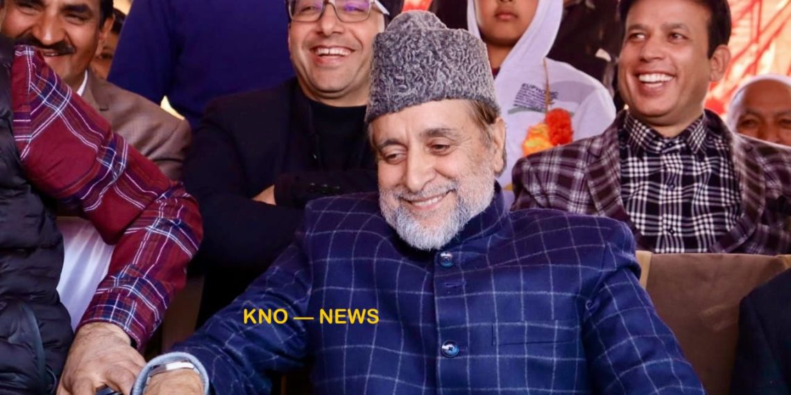 NC nominates Mian Altaf Ahmed as South Kashmir Pir Panjal parliamentary Seat candidate