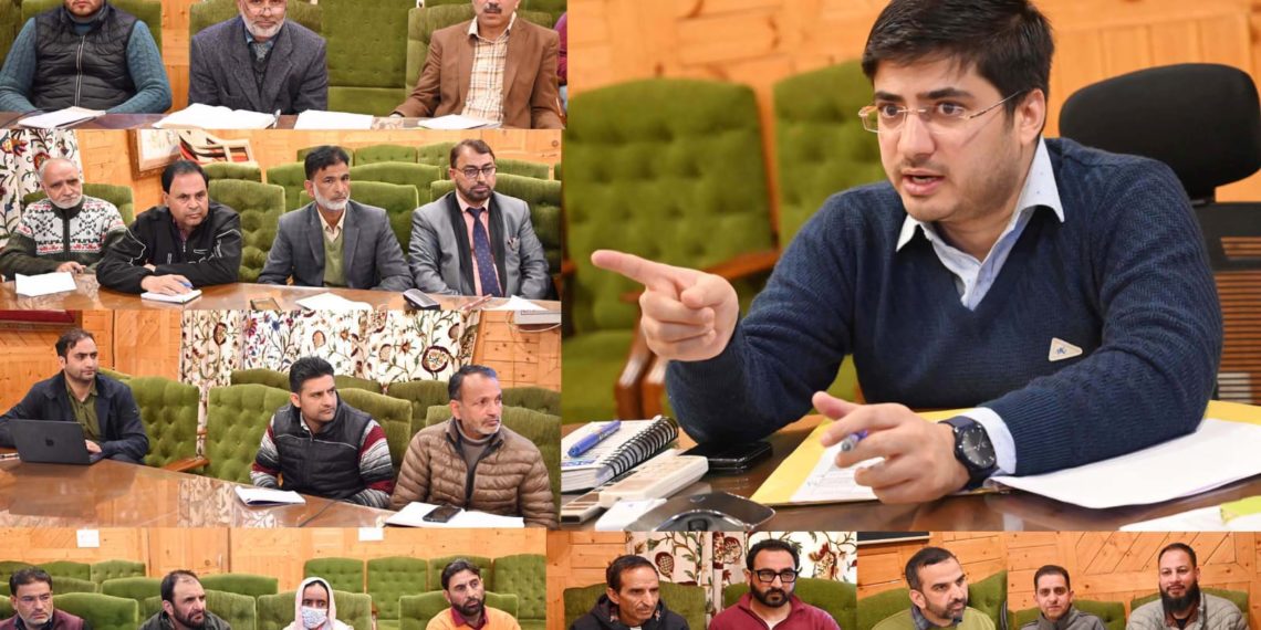 DEO Shopian reviews arrangements for special polling booths