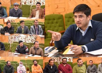 DEO Shopian reviews arrangements for special polling booths