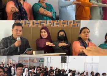Voters Awareness program under SVEEP held at ANMT Doda