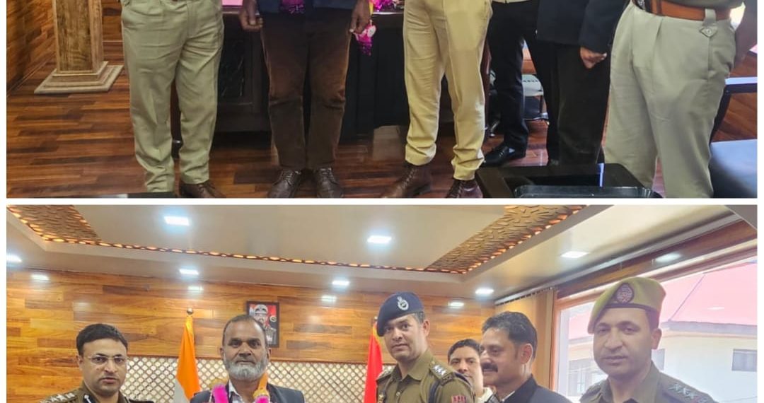 Police accords warm send-off to retiring officers on their superannuation in Awantipora