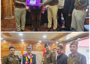 Police accords warm send-off to retiring officers on their superannuation in Awantipora