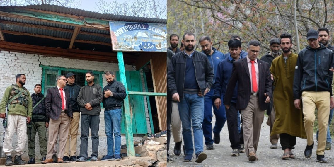 DEO/DC Bandipora conducts comprehensive inspection of polling stations