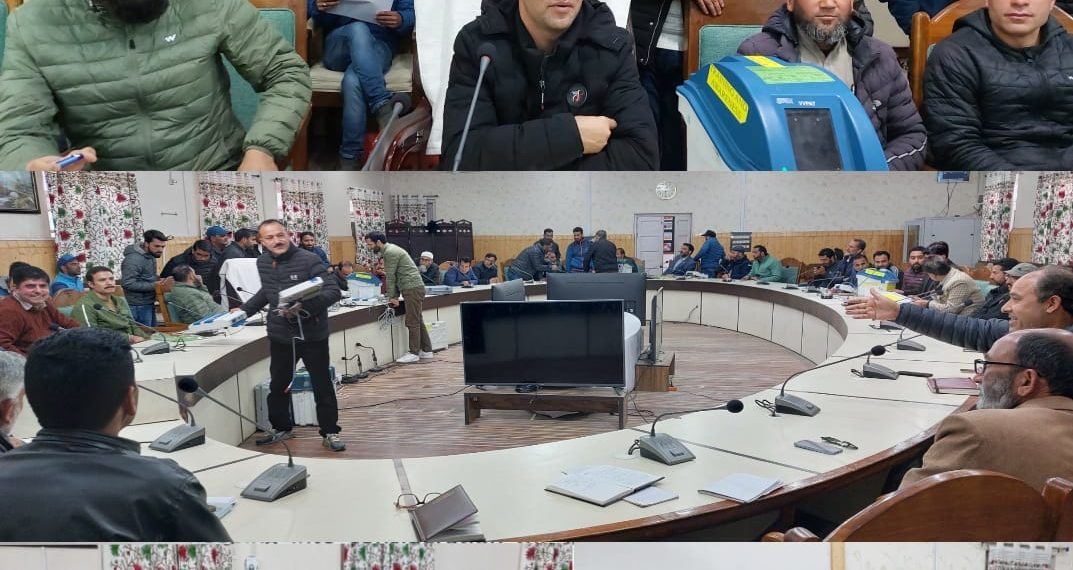 Lok Sabha Elections – 2024: Training imparted to Sector Magistrates at Kupwara