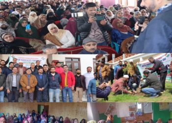 Voting Awareness programs under SVEEP held at different places in Kupwara district