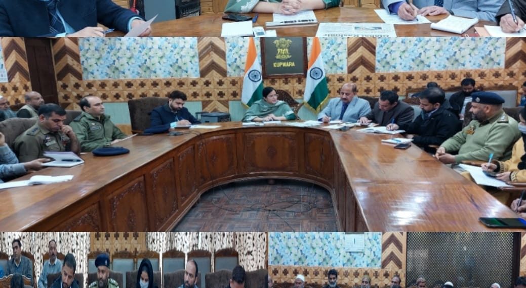 DC Kupwara reviews arrangements for celebration of upcoming religious festivals