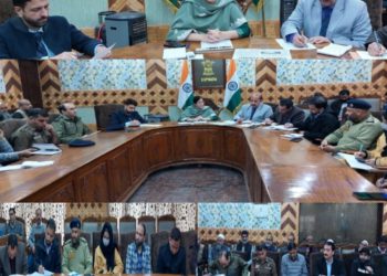 DC Kupwara reviews arrangements for celebration of upcoming religious festivals