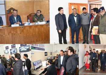 Lok Sabha Elections-2024  CEO visits Kulgam, reviews arrangements for Lok Sabha Elections