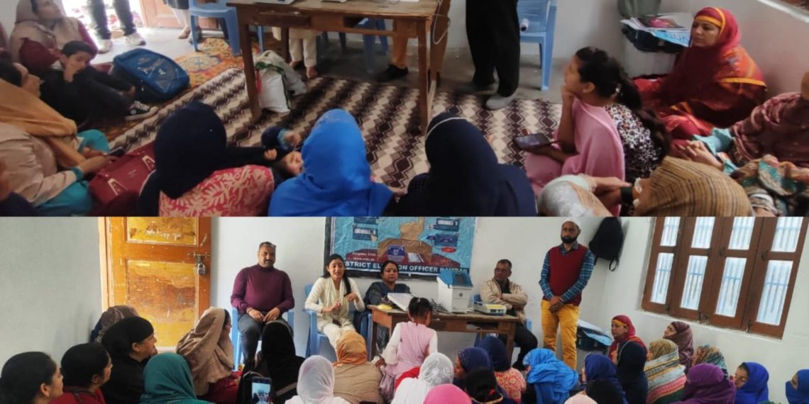 Lok Sabha Elections-2024  SVEEP activities organised across Doda district to spread voter awareness