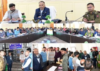 Lok Sabha Elections-2024: CEO visits Ganderbal; reviews preparations for Parliamentary Polls