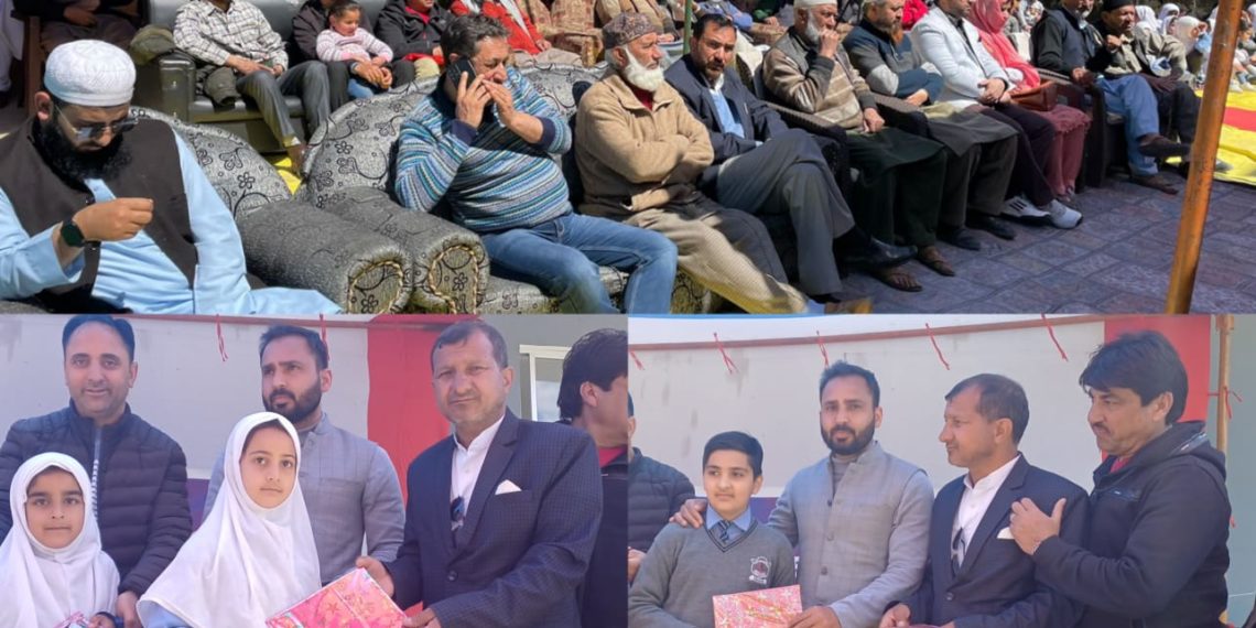 Saifi Memorial New Light School, Tangdar organized a Sirat conference