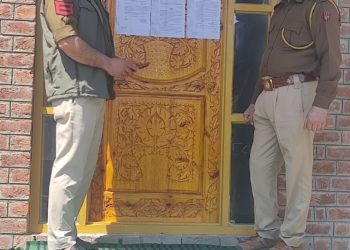 Baramulla Police got 8 Absconders declared as Proclaimed Offenders